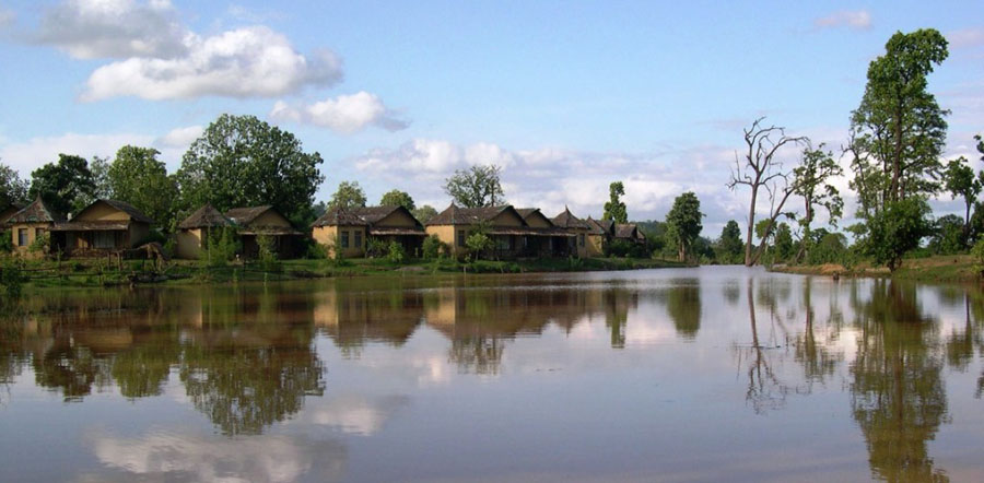 Tiger Lagoon in Bandhavgarh